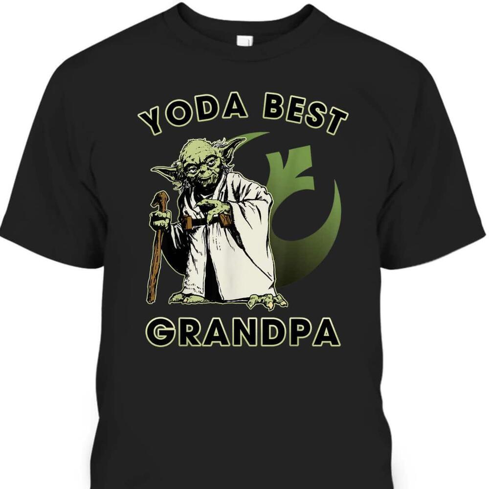 Fathers Day Tshirt Rebel Alliance Star Wars Yoda Best Gift For Grandpa